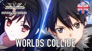 Accel World VS Sword Art Online  PS4PS Vita  Worlds Collide English Announcement Trailer [upl. by Antonia]