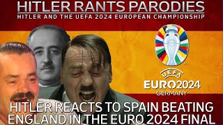 Hitler reacts to Spain beating England in the Euro 2024 Final [upl. by Hsirap]