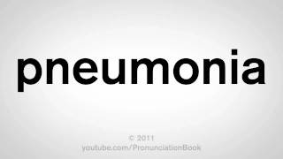 How To Pronounce Pneumonia [upl. by Mcgrody]