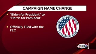 Kamala Harris campaign for president officially files with FEC [upl. by Roanna]