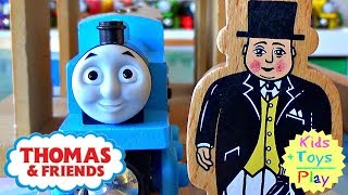 Thomas and Friends Wooden Railway Sodor Storytime  Playing with Thomas Trains The Special Delivery [upl. by Ahsilav542]