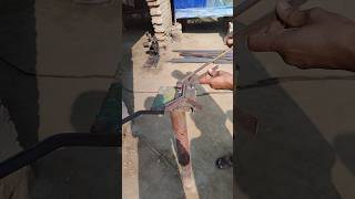 Useful handyman genius iron bending skills shortstrending [upl. by Asirak]