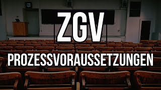 Prozessvoraussetzungen  ZGV  Hehenberger Rechtskurse GRATIS [upl. by Gerhardine]