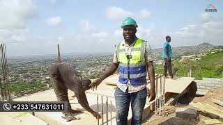 Carpentry Work for the Basement Decking  6Bedroom House on a Hill  Project Emma Ep14 [upl. by Nnaes]