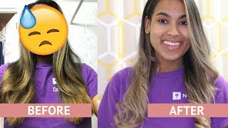 How To Tone Brassy Hair At Home  DIY [upl. by Amandy]