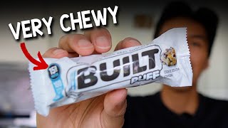 BUILT PUFF Protein Bars Taste Test [upl. by Ahseram]