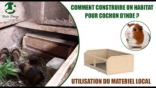 Voici comment concevoir a moindre coûts vos cages délevage pour cochon dindesCobaye [upl. by Eecyak]