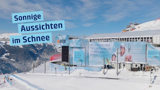 PhotovoltaikAnlage am Lauberhorn I Ski Weltcup Wengen I BKW [upl. by Ennaecarg]