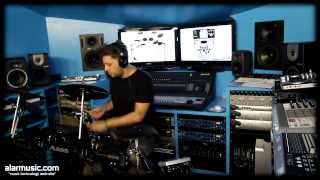 Alesis DM7X batteria elettronica a pad demo by Nick Lamberti [upl. by Ricker]