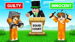 The MAYOR Took Us To COURT Minecraft Squid Island [upl. by Iddo]