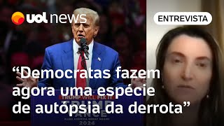 Trump eleito nos EUA Clima entre democratas é de desconsolo diz Patrícia Campos Mello [upl. by Voltz]