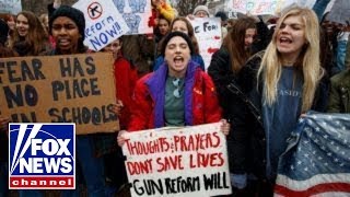 Is the Left manipulating kids for their gun control agenda [upl. by Burnard]