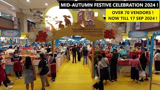 MidAutumn Festive Celebration Fair 2024 at Takashimaya   Over 70 Mooncake Vendors   Till 17 Sep [upl. by Uoliram120]