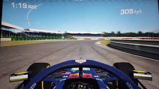 Satisfaction of flat out at Copse Corner  Silverstone Circuit [upl. by Auqinu213]