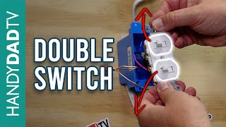 How to wire a Double Switch [upl. by Cristen]