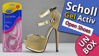 Scholl Gel Activ Open Shoes Insoles [upl. by Retrop]