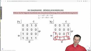 Digitaltechnik  68  KV Diagramme  Bündeloptimierung [upl. by Aynnat]