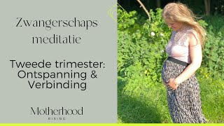 Zwangerschapsmeditatie tweede trimester Ontspanning amp Verbinding [upl. by Eibloc352]