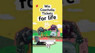 youtubecoachellasweepstakes  Enter to win lifetime Coachella tickets from YouTube Shorts Shorts [upl. by Naujal]