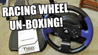 Thrustmaster T150 Racing Wheel UnBoxing [upl. by Ewart]