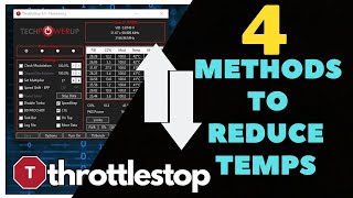 Throttlestop Explained  4 Methods to reduce temperatures gtx1650 throttlestop [upl. by Maria]