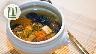 Japanische Gemüsesuppe mit Huhn chefkoch [upl. by Tessa]