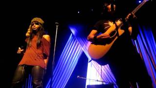 Fefe Dobson  Ghost Live Acoustic  Blender Theater NYC [upl. by Laeira]