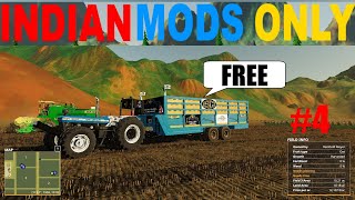 indian mods only 4 TSB Tralla linkweeding sprayer fs19 dhaliwalgaming 5911 hind999 [upl. by Kuo]