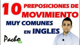 10 preposiciones de movimiento que debes aprender  Diferencia IN  INTO y más  Clases inglés [upl. by Hultgren]