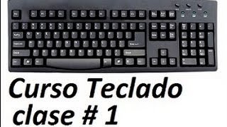 Curso de Teclado PC Increible Asombra a tus amigos Clase 1 [upl. by Stanwin545]