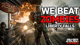 We beat Liberty Falls Call of Duty Black Ops 6 ZOMBIES  Playthru Easter Eggs [upl. by Wind]