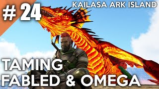 Taming Fabled amp Omega Kailasa Ark Island  ARK Survival Evolved  Majaako Gaming  EP  24  தமிழ் [upl. by Dyolf]