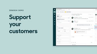 Zendesk Demo Support your customers [upl. by Gerek]