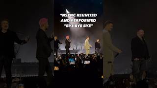 NSYNC reunion 2024 BYE BYE BYE live nsync justintimberlake reunion concert music boys live e [upl. by Koren]