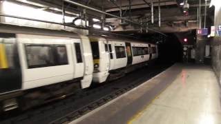 Thameslink Class 387 Departing London St Pancras 04816 [upl. by Dlareg]