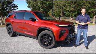 Is the 2024 Chevrolet Traverse RS a BETTER midsize SUV than a Kia Telluride [upl. by Gerg]