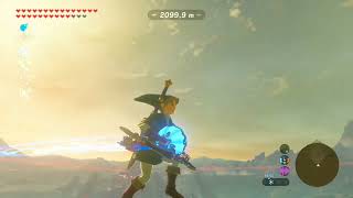 Misión hombre pájaro 7000 metros  Zelda BOTW botw zelda breathofthewild [upl. by Naloj]