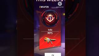 INDIA TOP1 MP5 TITLE  INDIA TOP 1 MP5 PLAYER GAMEPLAY  ACE KILL WITH MP5 GUN  csrankpush [upl. by Seiber]