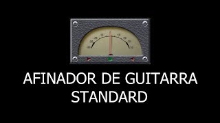 Afinador de guitarra standard [upl. by Assyram]