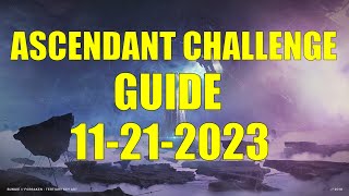 Destiny 2  Ascendant Challenge Guide and Location 11212023 [upl. by Geddes]