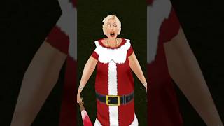 Granny in Santa cla ytshort games shortvideos [upl. by Koorb904]