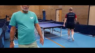 Manoj Gandhi 1 v 3 Vadym Krevs l O50s Vetts Midland Masters l Oct 2024 [upl. by Norb363]