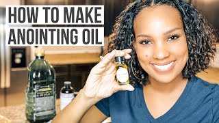 How to Make Anointing Oil  Anointing Oil Prayer and Instructions [upl. by Ecerahc]