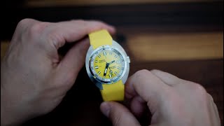 Doxa Sub 200T  WatchReviewBlogcom [upl. by Moguel905]