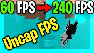 How To Uncap FPS In ROBLOX [upl. by Ainessej]