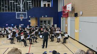 Band Holiday Concert 2023 Symphonic Band Sleigh Ride [upl. by Irving]