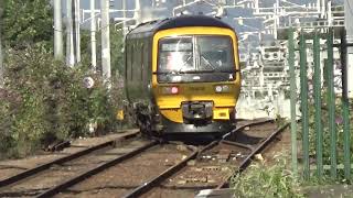 Severn tunnel Junction train station train going to Portsmouth Harbour [upl. by Lucian]