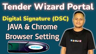 Tender Wizard Portal  Digital Signature  JAVA  Chrome Browser Setting  dscguru2023 [upl. by Yorke131]