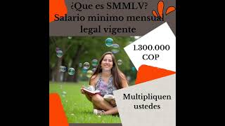 Aumento de sueldo x publicación científica 6 salarios mínimos mensuales vigentes Smmlv 13 M COP [upl. by Aceissej454]