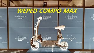 Pocket EMotorcycle WEPED COMPO MAX Prototype 탁송 대리 전동스쿠터 위페드 콤포 맥스 [upl. by Enileuqkcaj]